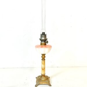 Antiguo Quinqué Kosmos Brenner by Wild&Wessel alemania Finales S.XIX