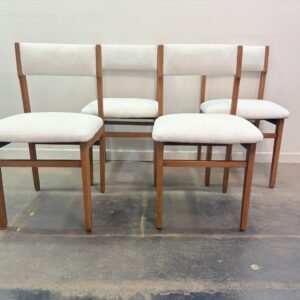 Set de 4 sillas midcentury by Mobler Tapper Dinamarca 1950’s