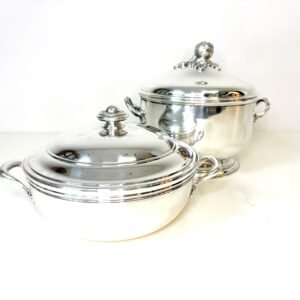Sopera de plata francesa Ercuis casa fundada en 1867 Francia 1960’s